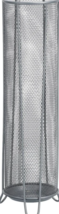 Zeller Schirmständer silber B/H/L: ca. 14x53x14 cm