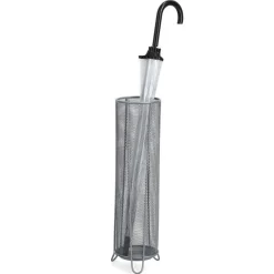 Zeller Schirmständer silber B/H/L: ca. 14x53x14 cm