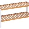 Zeller Schuhregal natur Bambus B/H/T: ca. 70x33x26 cm
