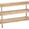 Zeller Schuhregal natur Kiefer B/H/T: ca. 80x50x26 cm