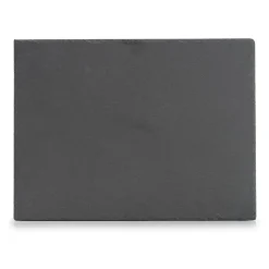 Zeller Servierplatte anthrazit Schiefer B/H/L: ca. 30x0,7x40 cm