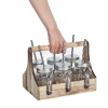 Zeller Trinkgläser-Set natur