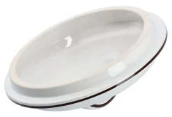 Zeller Vorratsdose Potatoes weiß Keramik B/H: ca. 17,5x24,5 cm