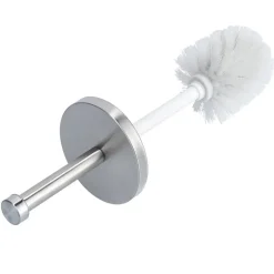 Zeller WC-Garnitur silber Edelstahl