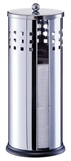 Zeller WC-Rollenhalter silber Edelstahl