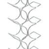 Zeller Weinregal silber Metall B/H/T: ca. 25x68x16 cm