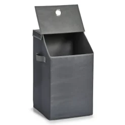 Zeller Wäschesammler anthrazit Polyester B/H/L: ca. 34x60x34 cm