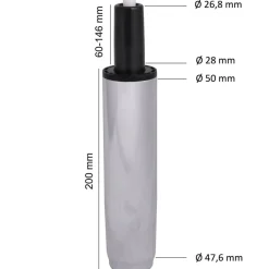 Zubehör silber Metall