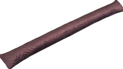Zugluftstopper dunkelbraun Polyester B/D: ca. 95x12 cm
