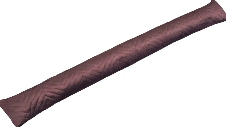 Zugluftstopper dunkelbraun Polyester B/D: ca. 95x12 cm