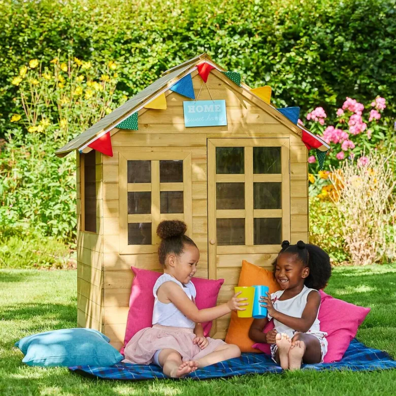 Zwerkules Spielhaus Holla natur B/H/L: ca. 121x140x97,5 cm