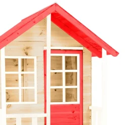 Zwerkules Spielhaus Lolla grau B/H/L: ca. 280x224x352 cm